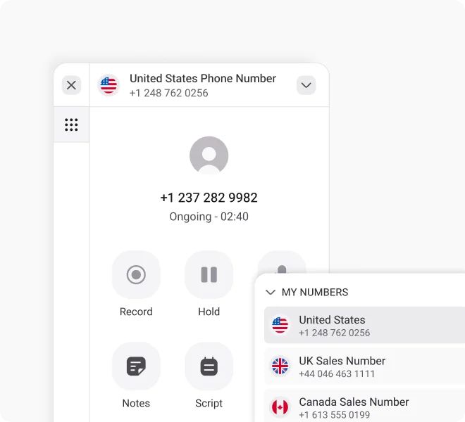 a webphone power dialer