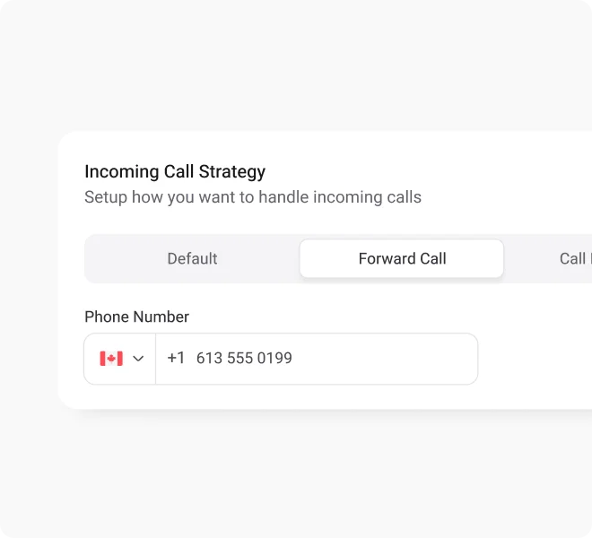 call pop call routing call forwarding