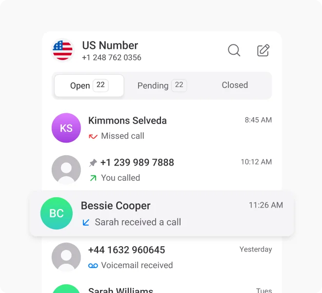 call pop more feature