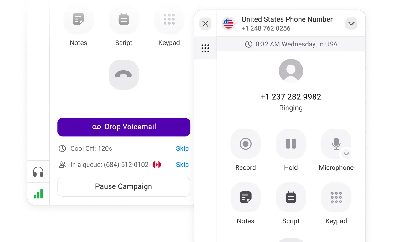 feature voicemail drop