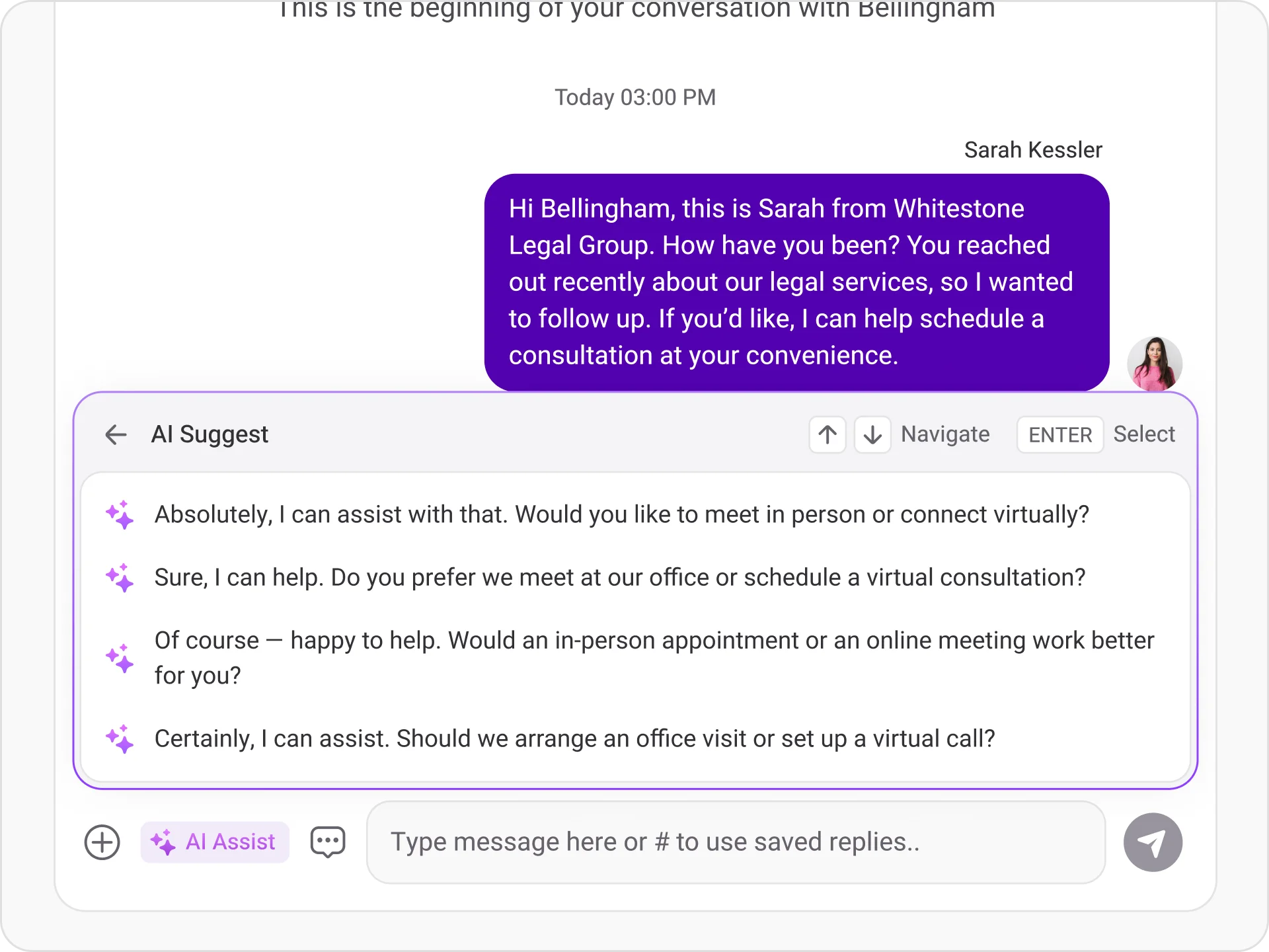 ensure success with every client interaction114