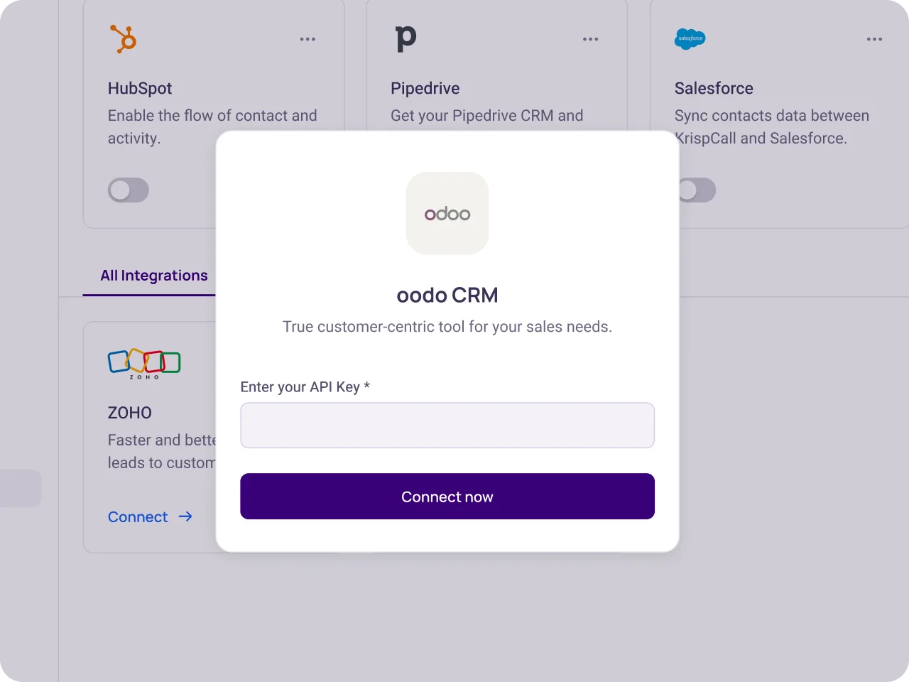 integrate clio with krispcall easily with our guide4