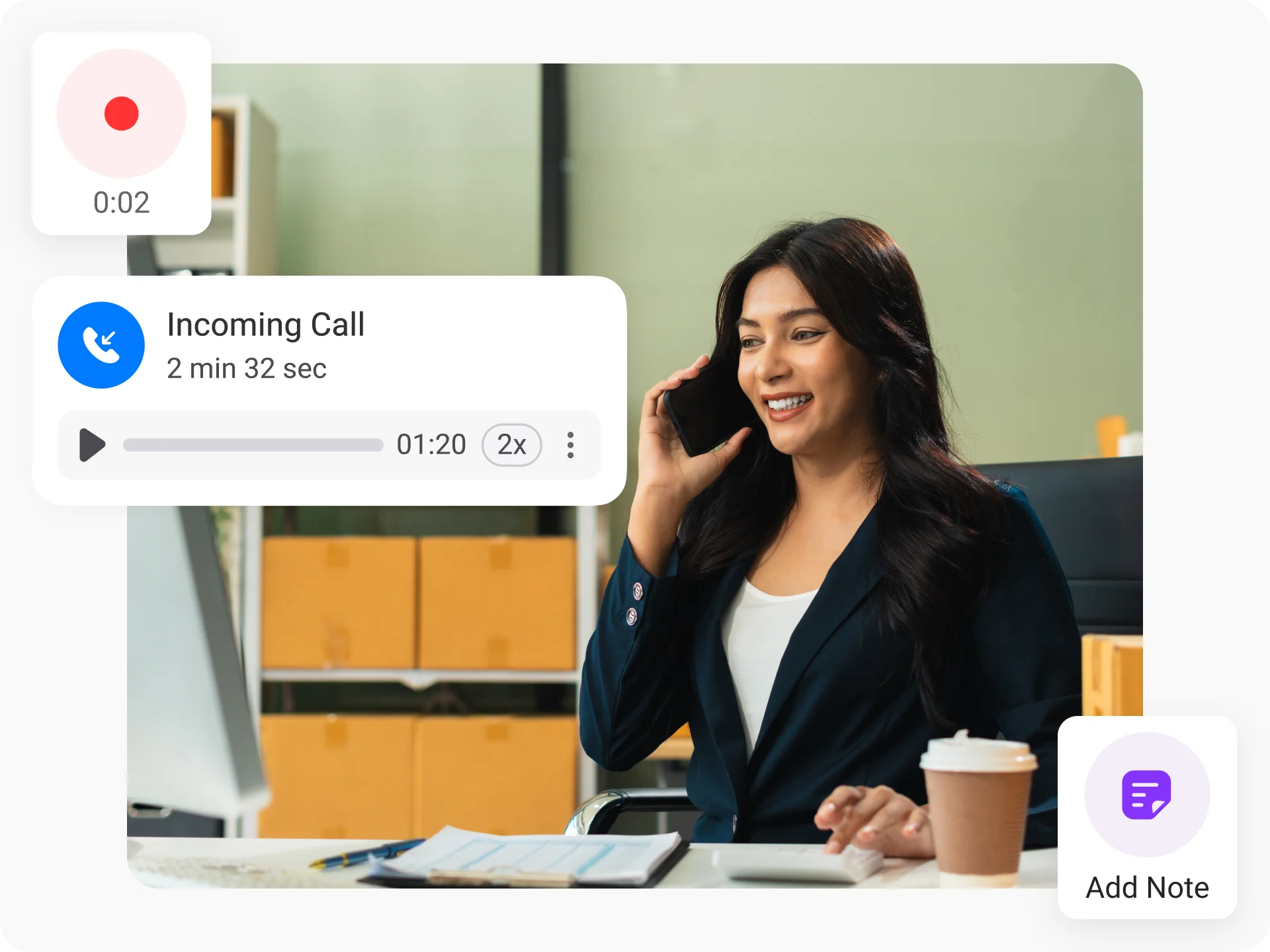 add context to every call