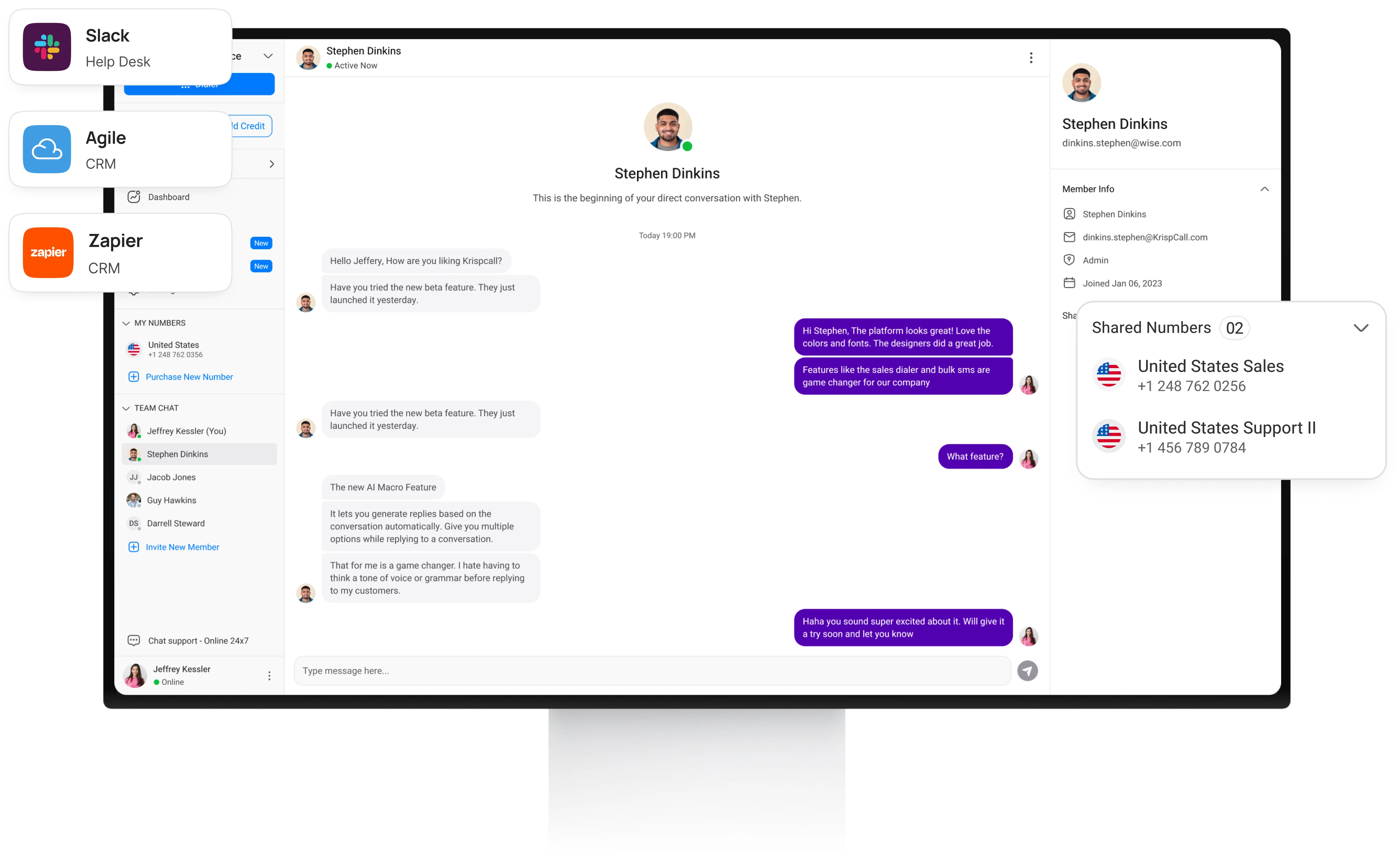 unify your remote team with a virtual call center software