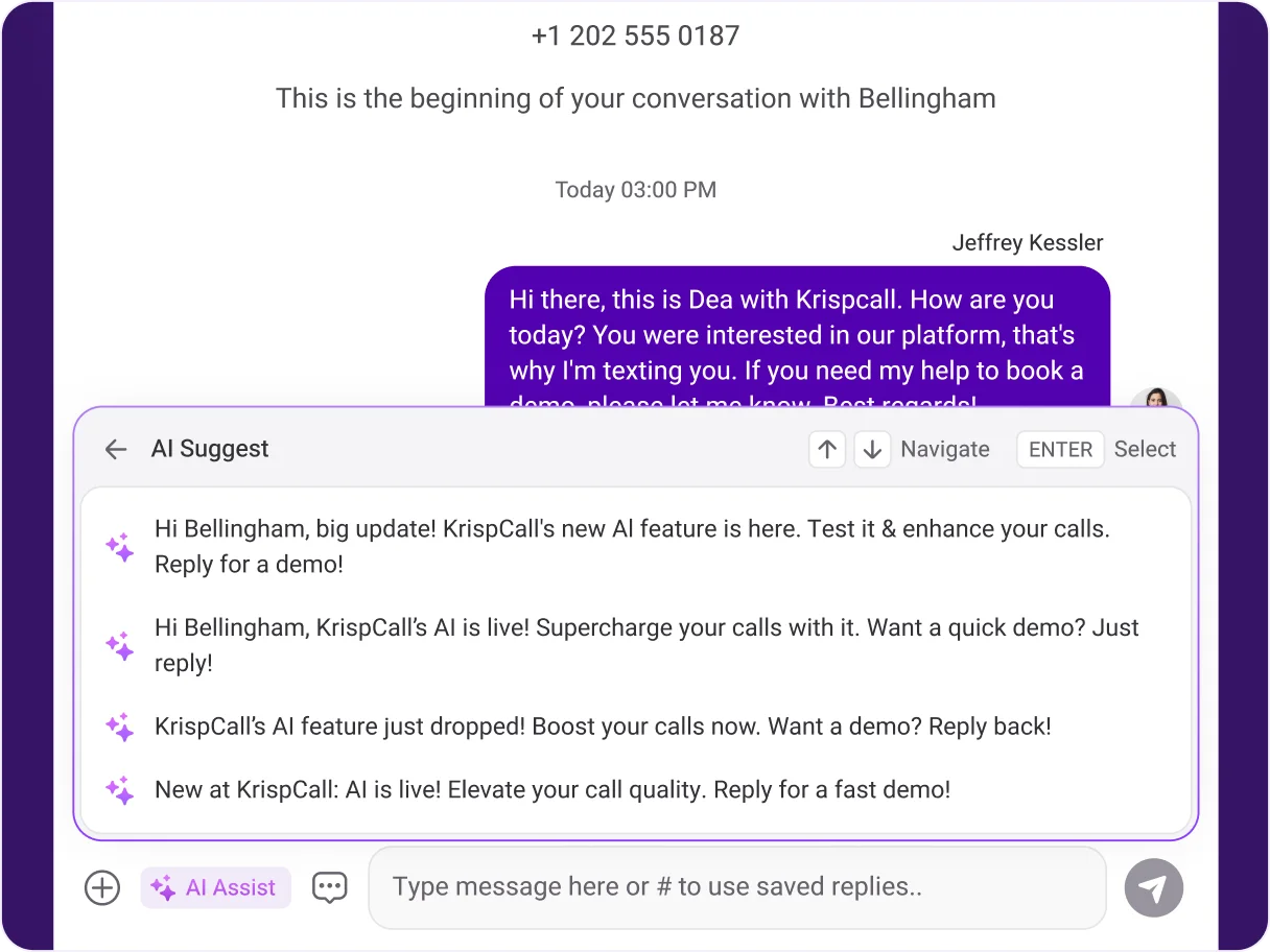 a contact center solution for educational institutions ai text message responder