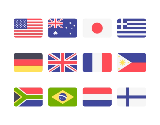 60+ Countries Served