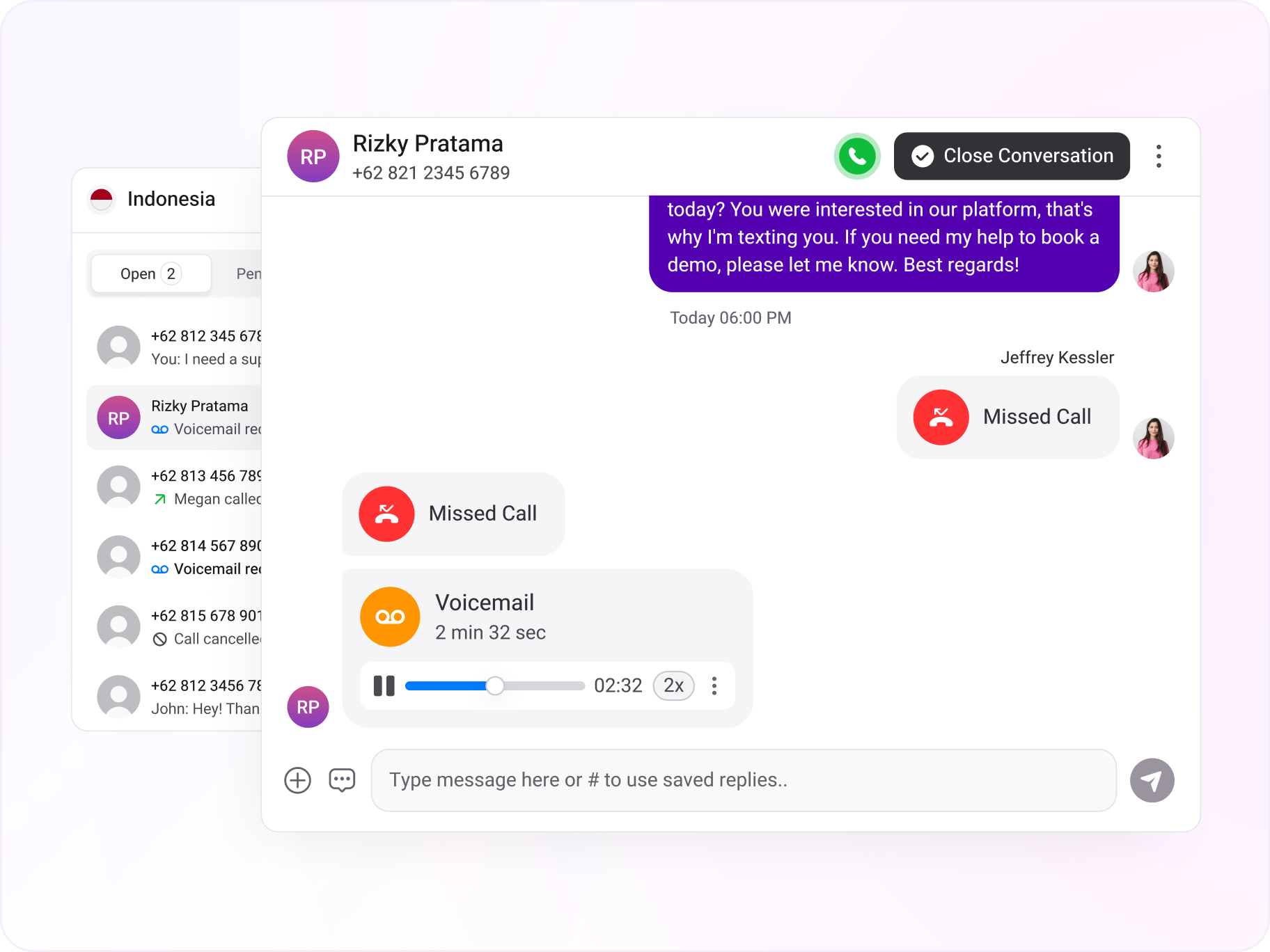 voicemail