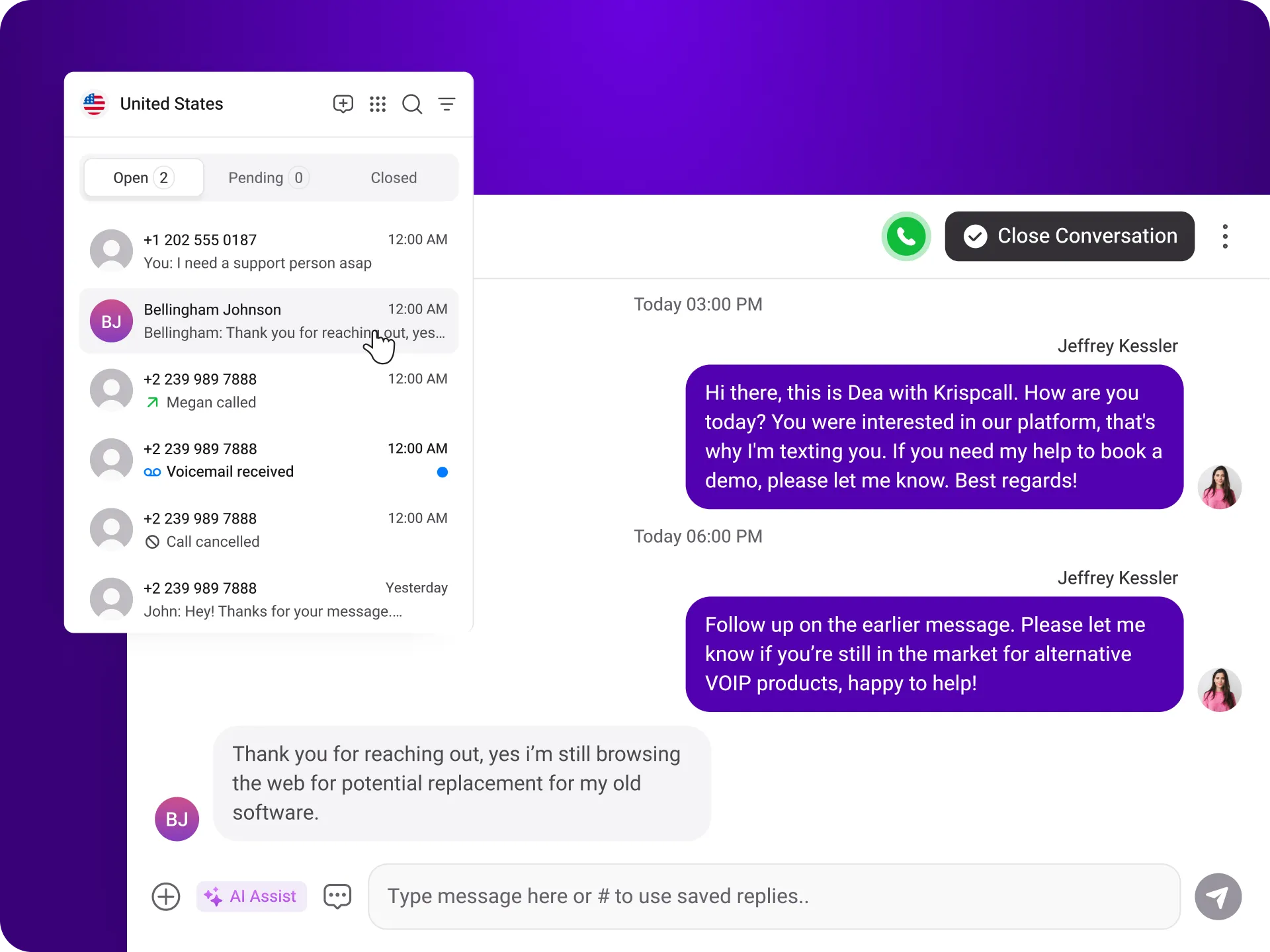 VoIP Texting: Compose, Send, & Connect with Ease
