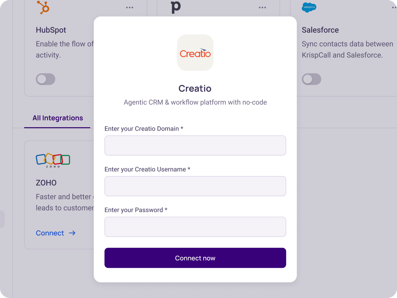 Enter Your Credentials