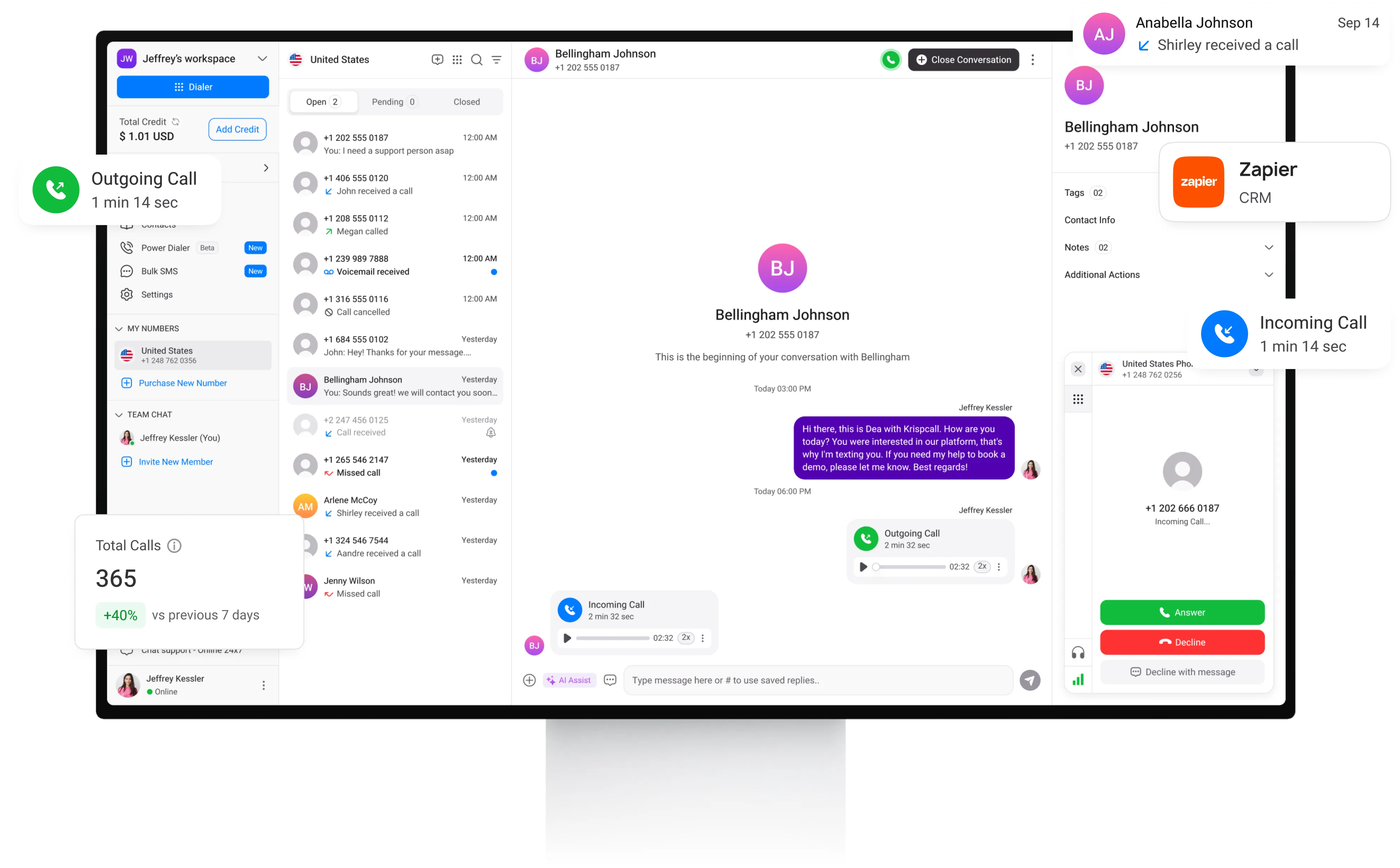 blended call center for handling inbound and outbound calls img