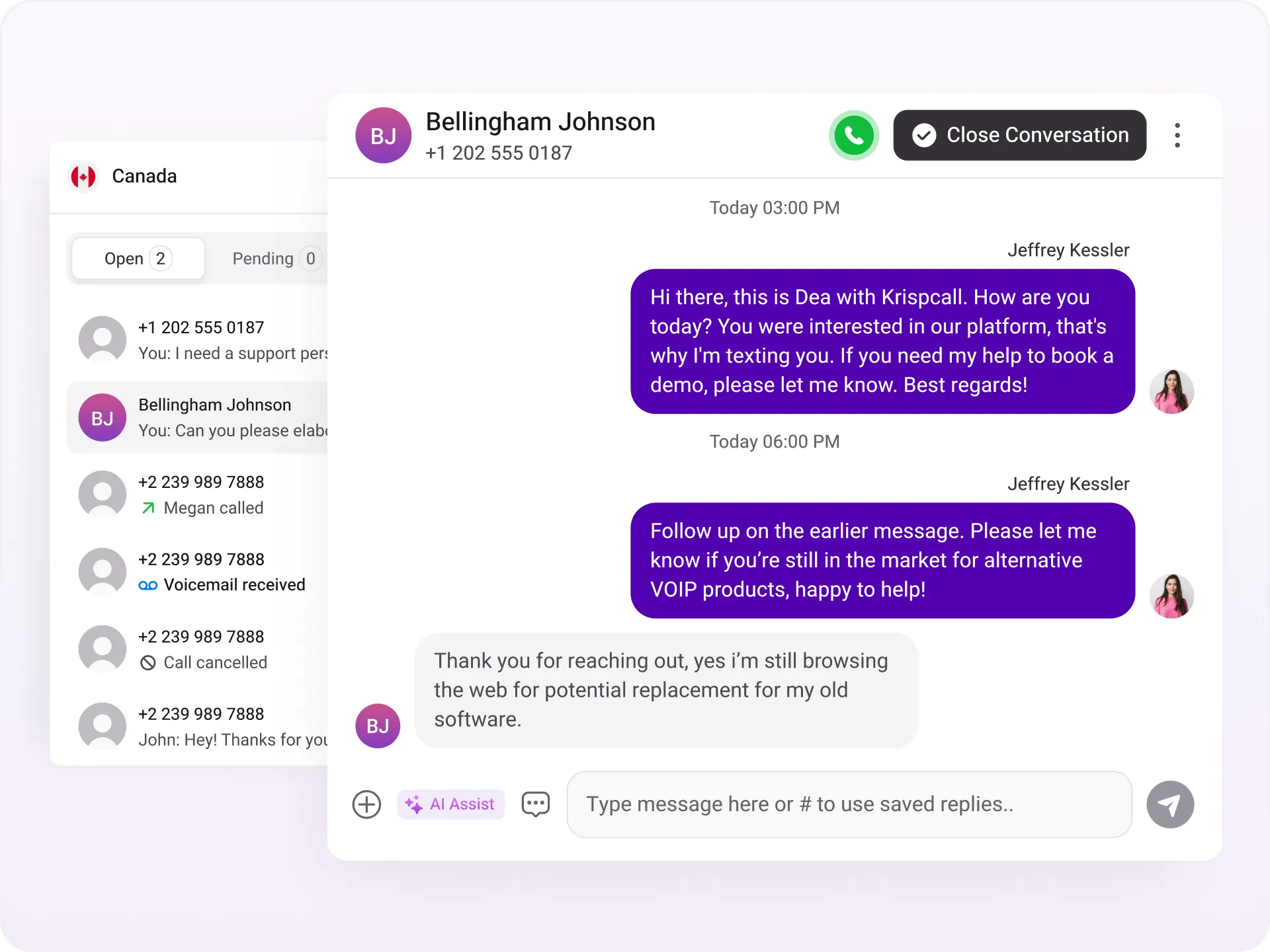 voice solution one callbox for every conversation channel