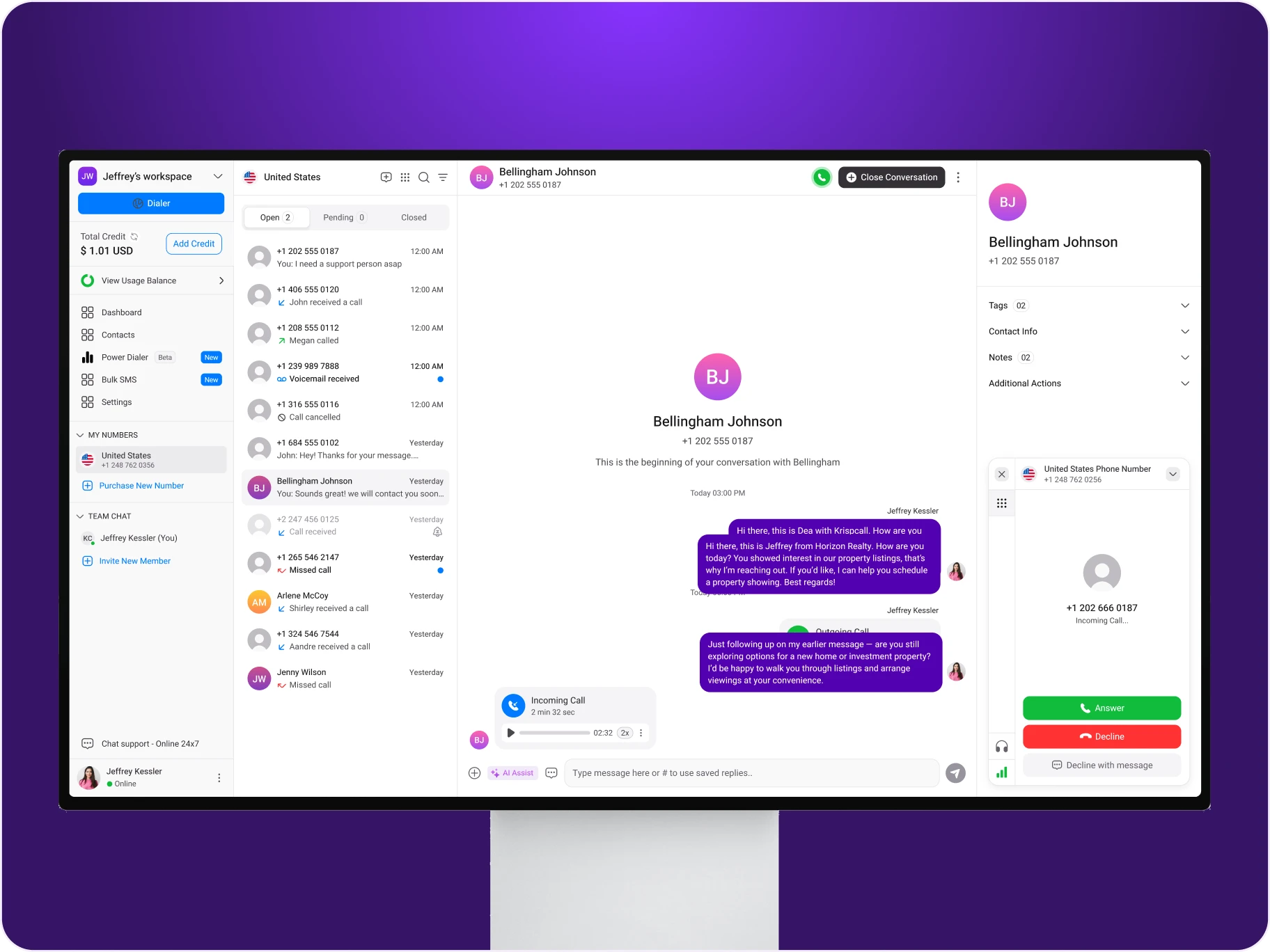 Call Clients Securely From Your Browser