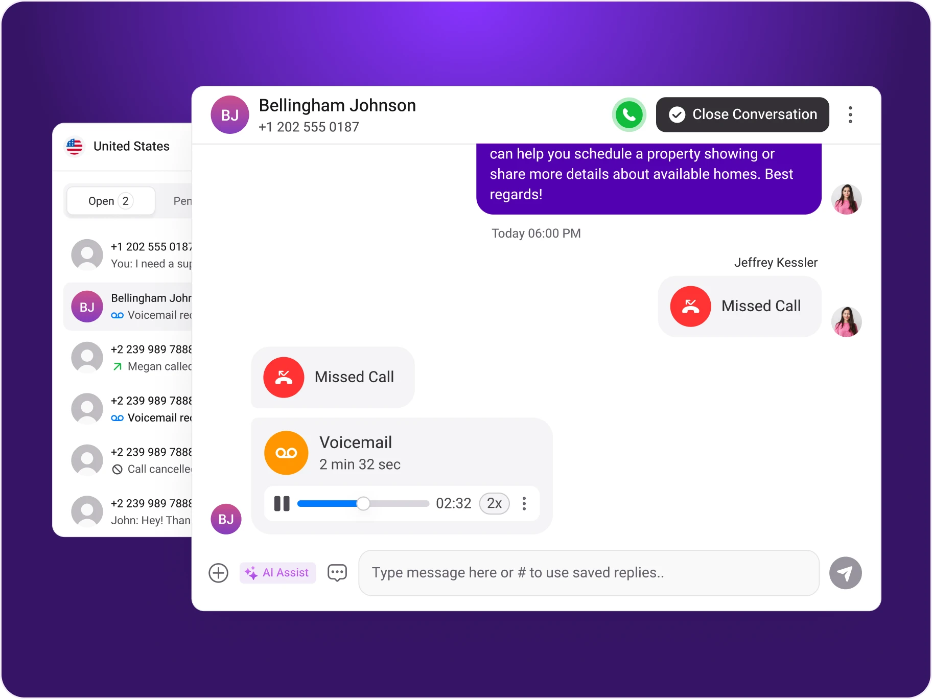 Share Pre-Recorded Property Updates Easily
