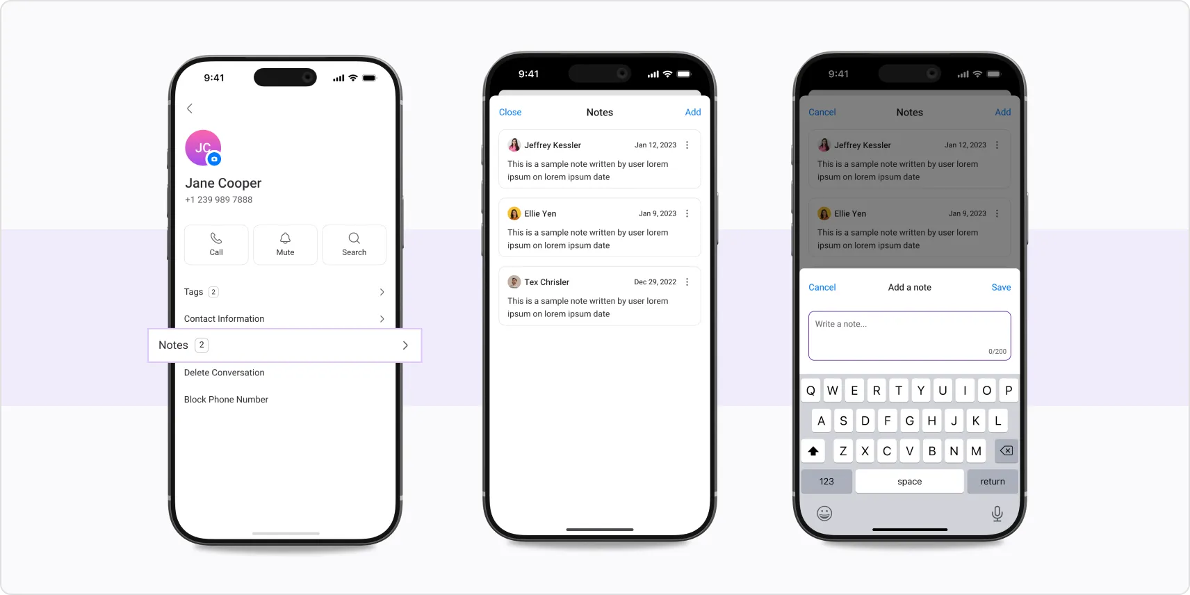 contact tags 42
