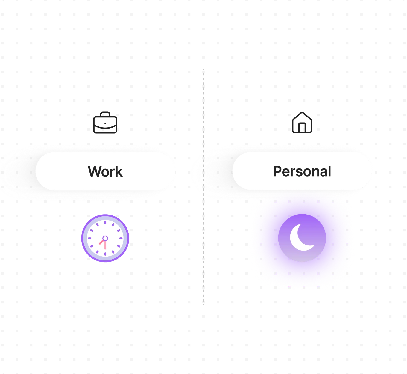 Work and life logo