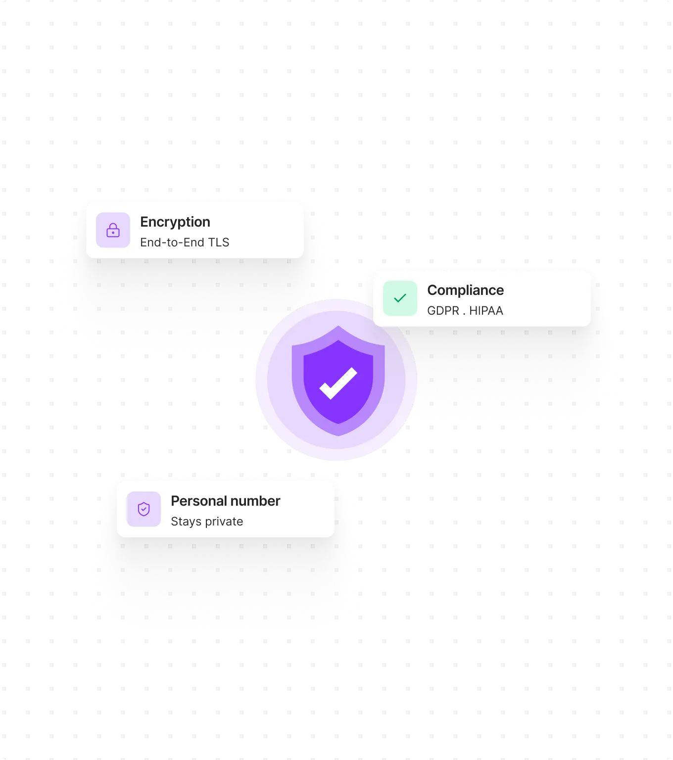 Trusted security zero compromise logo