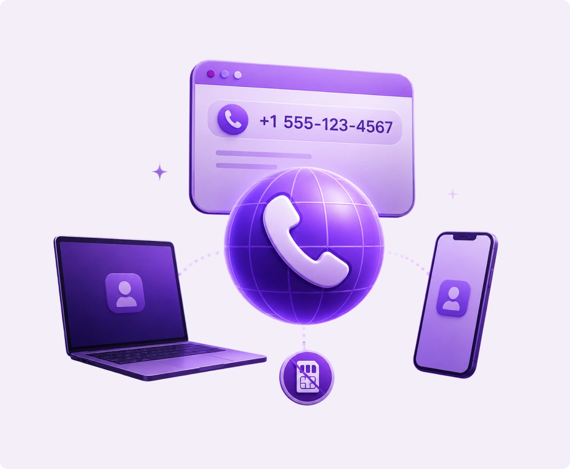 How does a VoIP number work?