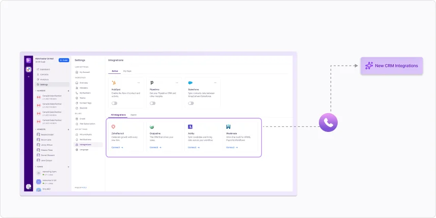 new crm integrations v2